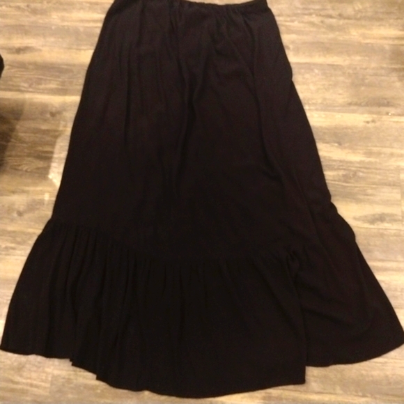 EC American Eagle Ruffle Maxi Skirt - Picture 7 of 8